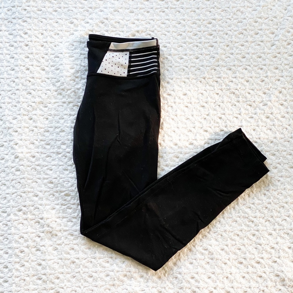 Lululemon Wunder Under Full on Luon Leggings Sz 6